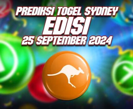 Prediksi Togel Sydney 25 September 2024